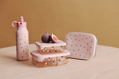 Liewood | Arthur RVS Lunchbox | Mini Cherry Heart - 5715493552978