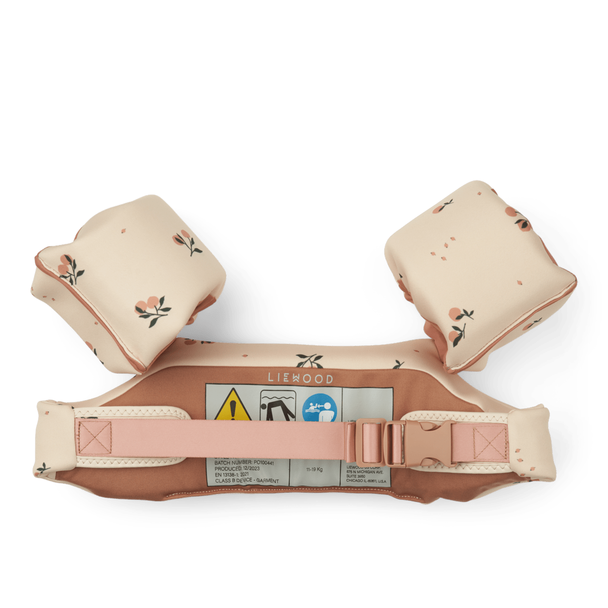 Liewood | Darko Zwemgordel 11 - 15 kg | Peach / Sea Shell - 5715493251536