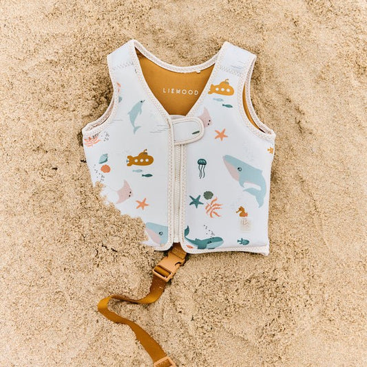 Liewood | Dove Zwemvest | Sea Creature - 5715493369712