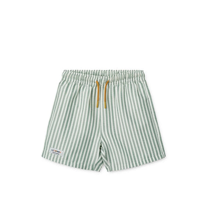 Liewood | Duke Gestreept Zwemshort | Peppermint - 5715493595456