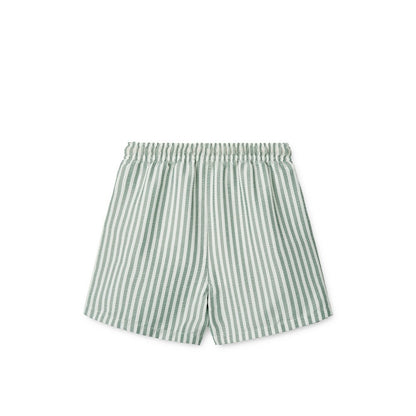 Liewood | Duke Gestreept Zwemshort | Peppermint - 5715493595456