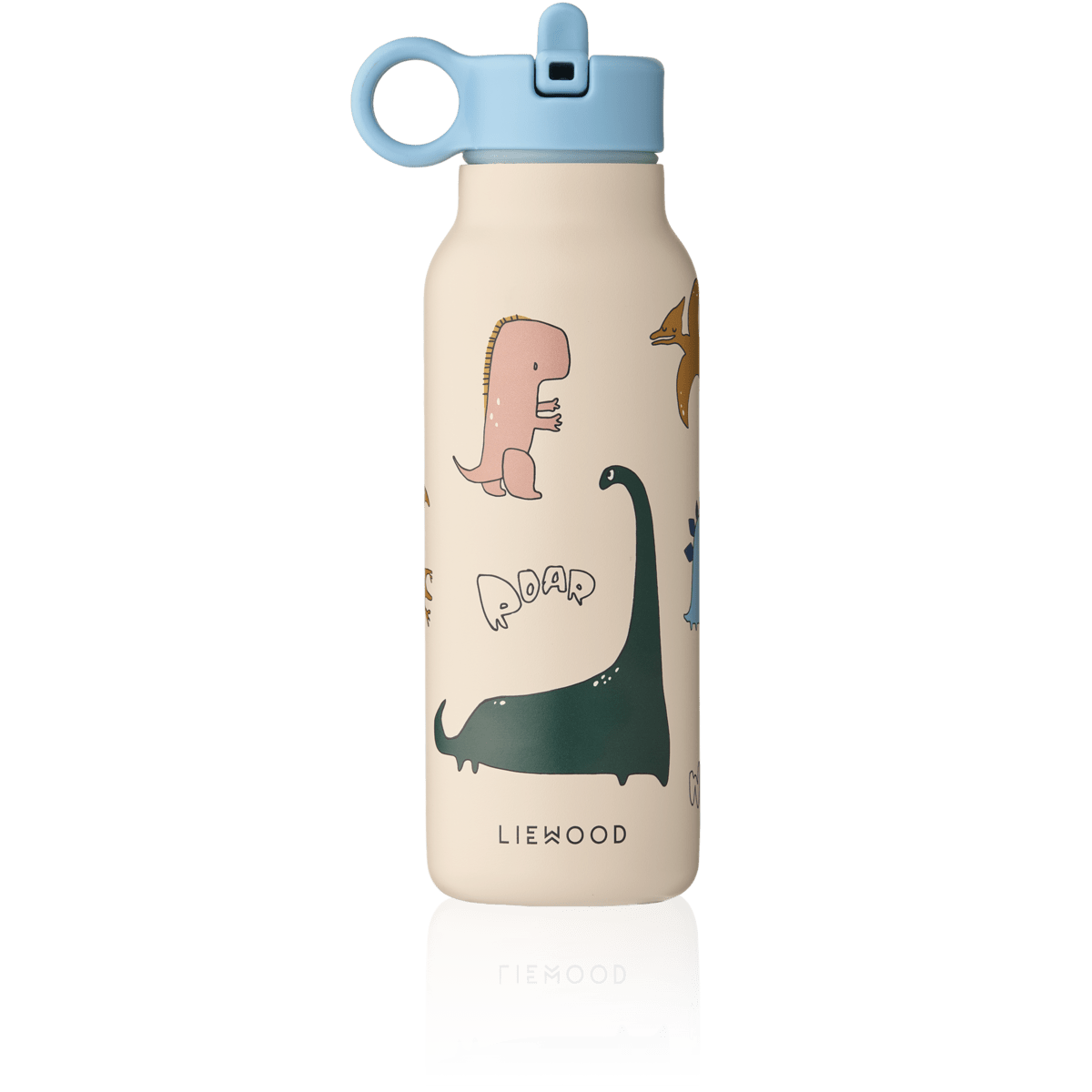 Liewood | Falk RVS Thermosfles 350 ml | Dino - 5715493576295