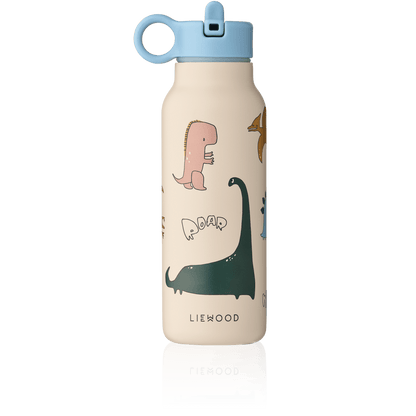 Liewood | Falk RVS Thermosfles 350 ml | Dino - 5715493576295