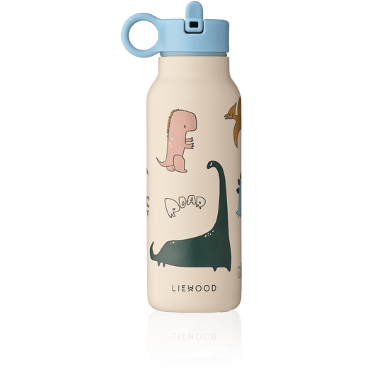 Liewood | Falk RVS Thermosfles 350 ml | Dino - 5715493576295