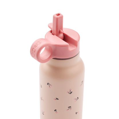 Liewood | Falk RVS Thermosfles 350 ml | Mini Cherry Heart - 5715493553579