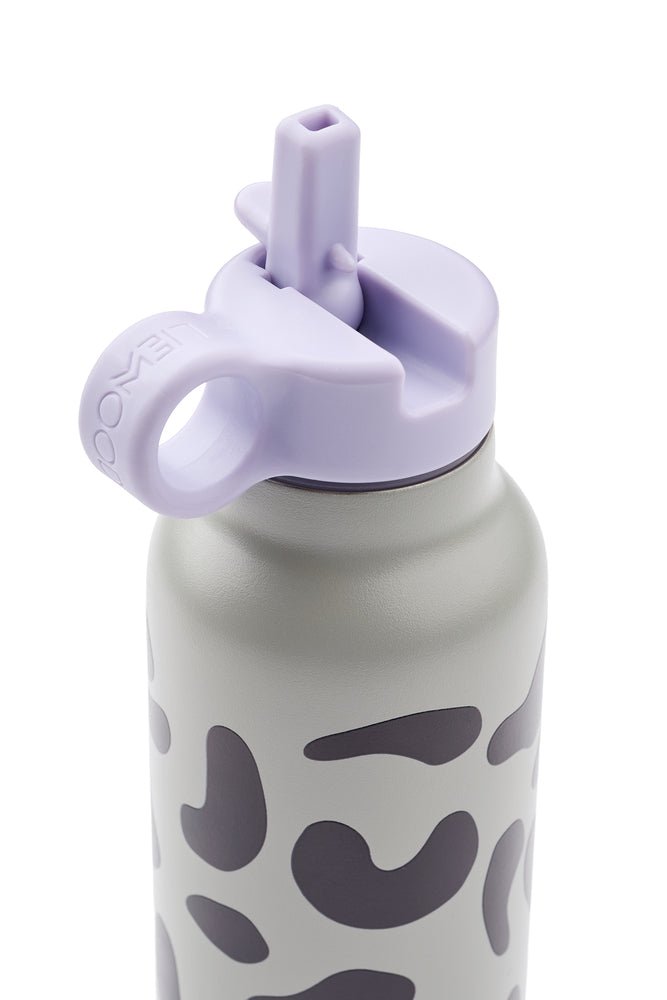 Liewood | Falk RVS Thermosfles 500 ml | Mega Leo Mist - 5715493553500