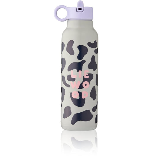 Liewood | Falk RVS Thermosfles 500 ml | Mega Leo Mist - 5715493553500