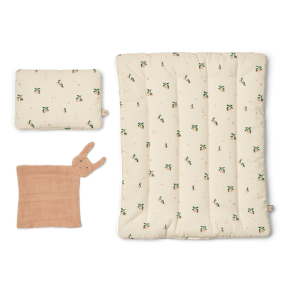 Liewood |Joan Doll Beddengoed Set | Peach/Sea Shell - 5715493581749
