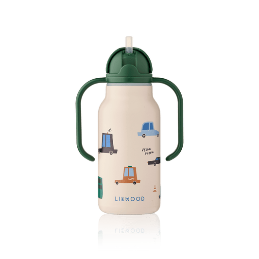 Liewood | Kimmie RVS Thermosfles 250 ml | Cars - 5715493553630