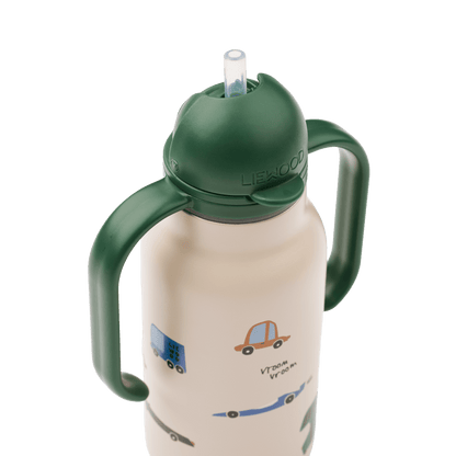 Liewood | Kimmie RVS Thermosfles 250 ml | Cars - 5715493553630