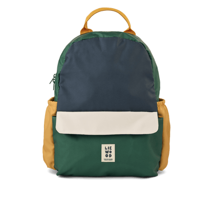 Liewood | Lennon School Rugzak | Garden Green Multimix - 5715493559632