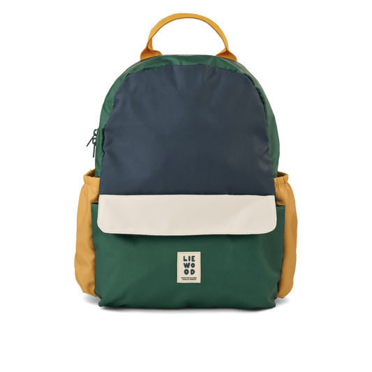 Liewood | Lennon School Rugzak | Garden Green Multimix - 5715493559632
