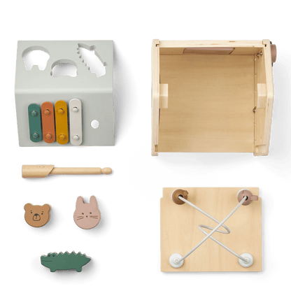 Liewood | Lucas Acitivteitenkubus | Tuscany Rose Multi Mix - 5715493531997