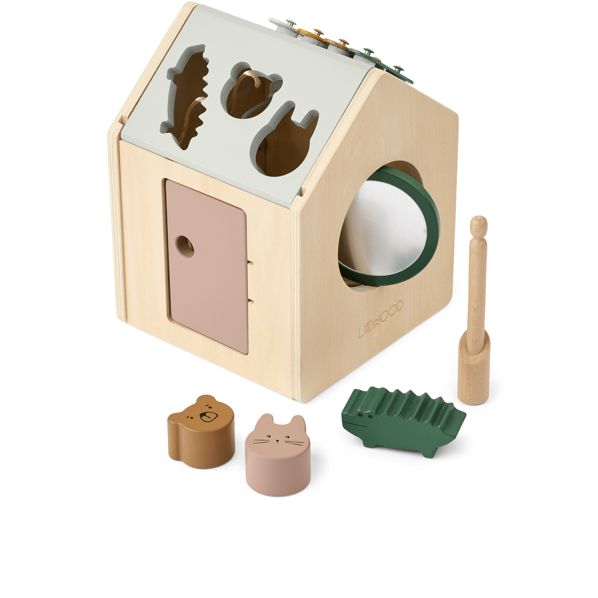 Liewood | Lucas Acitivteitenkubus | Tuscany Rose Multi Mix - 5715493531997