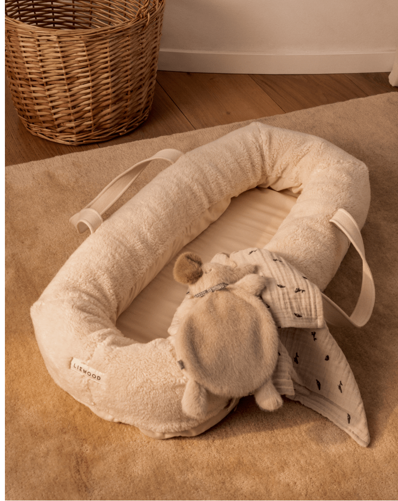 Liewood | Roy Olifant Knuffeldoekje | Mist - 5715493492830