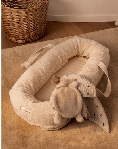 Liewood | Roy Olifant Knuffeldoekje | Mist - 5715493492830