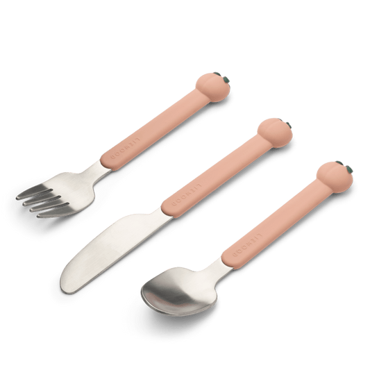 Liewood | Tove Kinderbestek Set | Peach - 5715493494186
