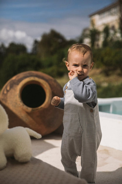 Lil' Atelier | Darko Loose Overall | Coconut Milk - 