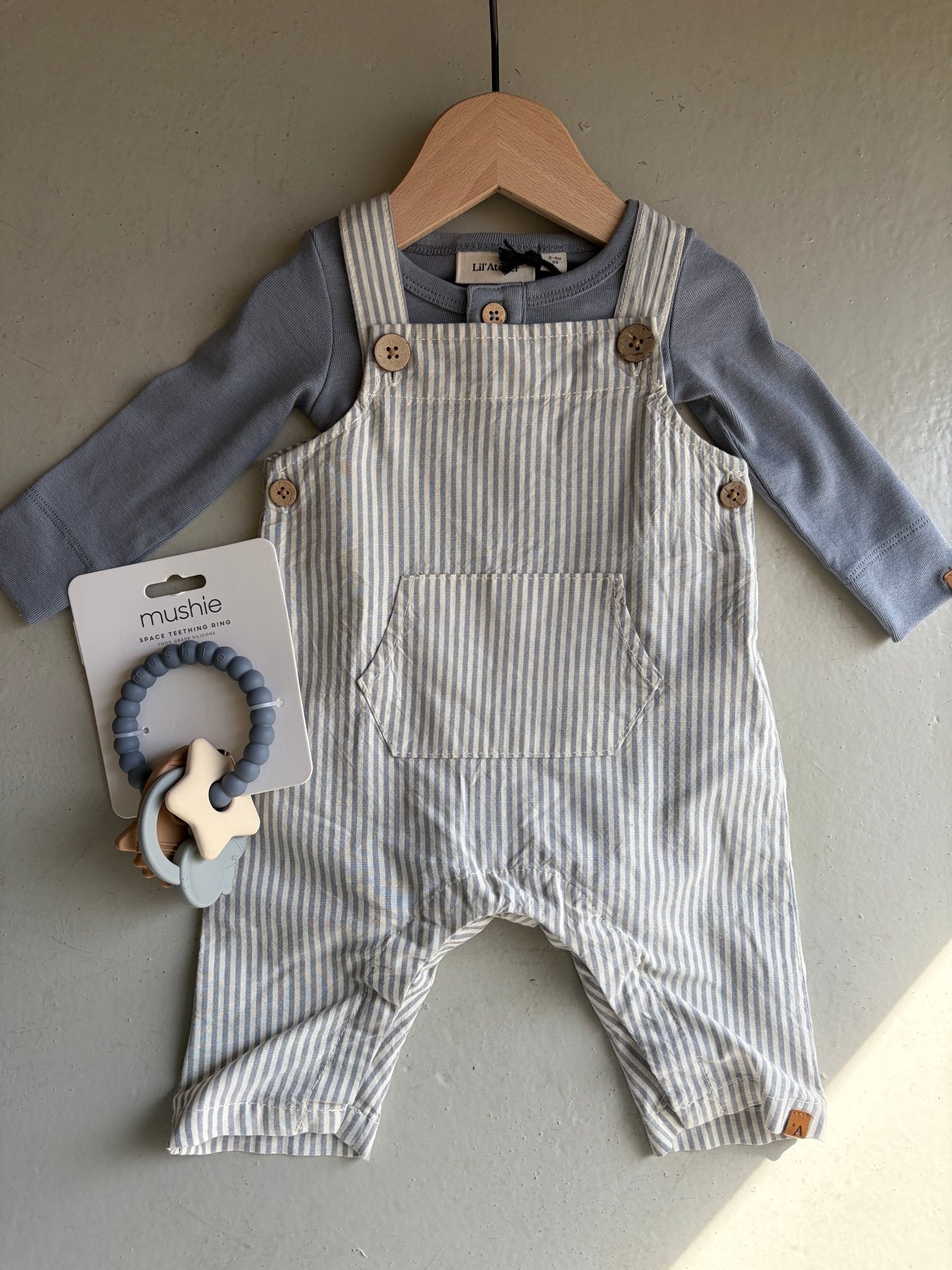 Lil' Atelier | Darko Loose Overall | Coconut Milk - 07957834