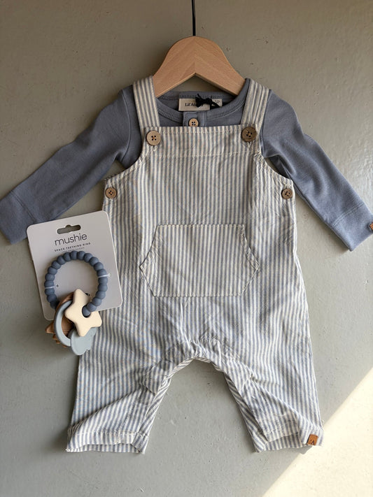 Lil' Atelier | Darko Loose Overall | Coconut Milk - 07957834