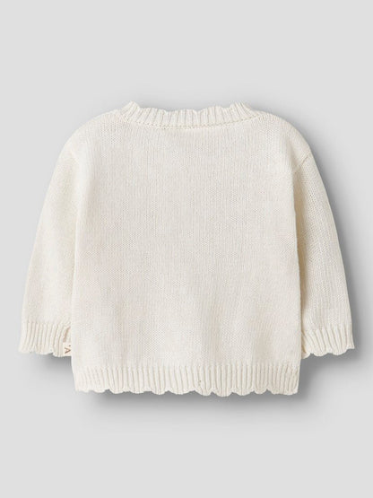 Lil' Atelier | Dola Gebreid Vest | Coconut Milk - 5715829603541