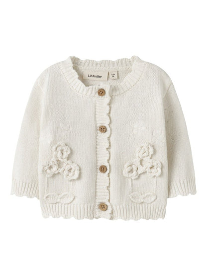 Lil' Atelier | Dola Gebreid Vest | Coconut Milk - 5715829603541
