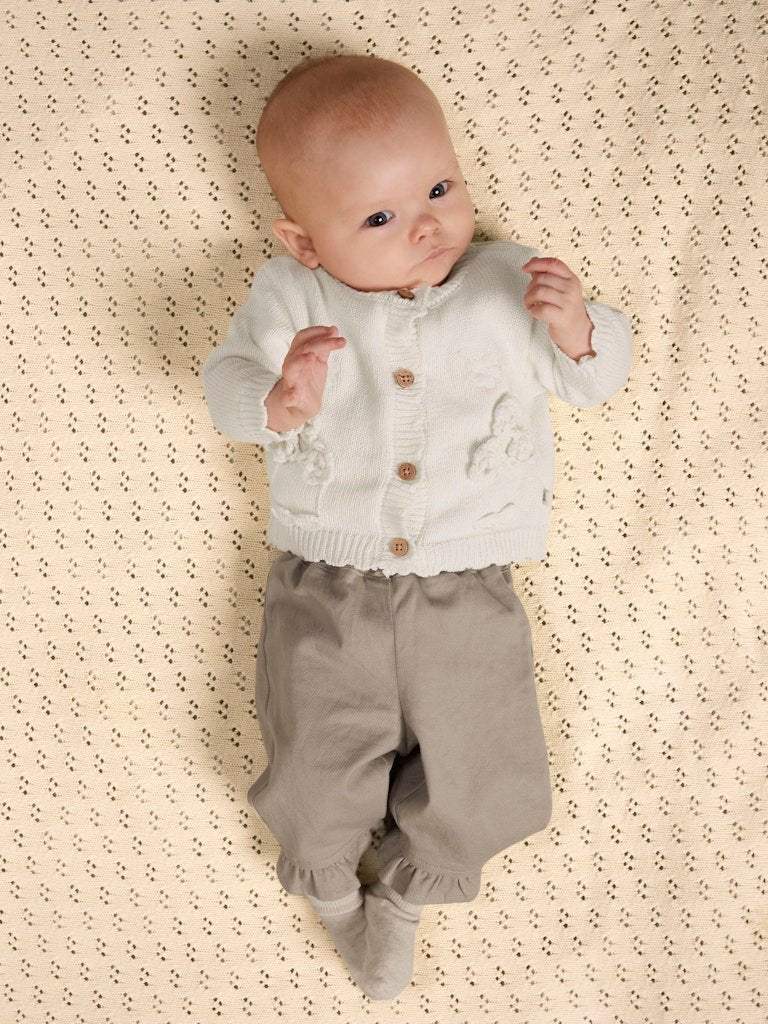 Lil' Atelier | Dola Gebreid Vest | Coconut Milk - 5715829603541