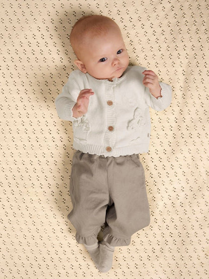 Lil' Atelier | Dola Gebreid Vest | Coconut Milk - 5715829603541