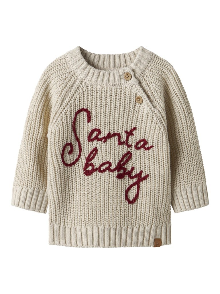 Lil' Atelier | Emlen Mio Gebreide Kerstrui | Turtledove - 5715730125569