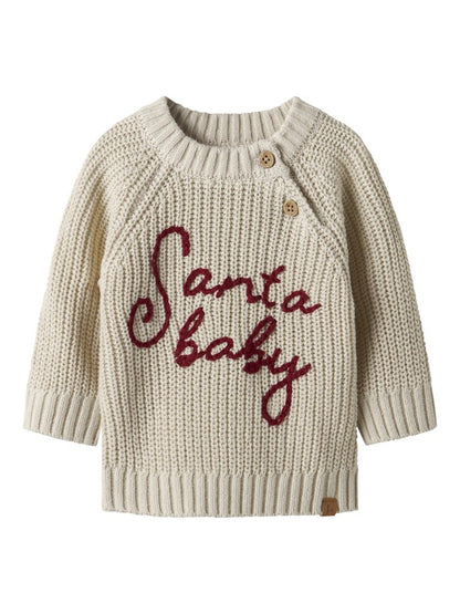 Lil' Atelier | Emlen Mio Gebreide Kerstrui | Turtledove - 5715730125569