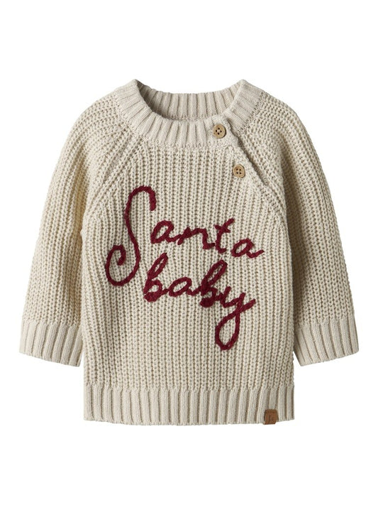 Lil' Atelier | Emlen Mio Gebreide Kerstrui | Turtledove - 5715730125569