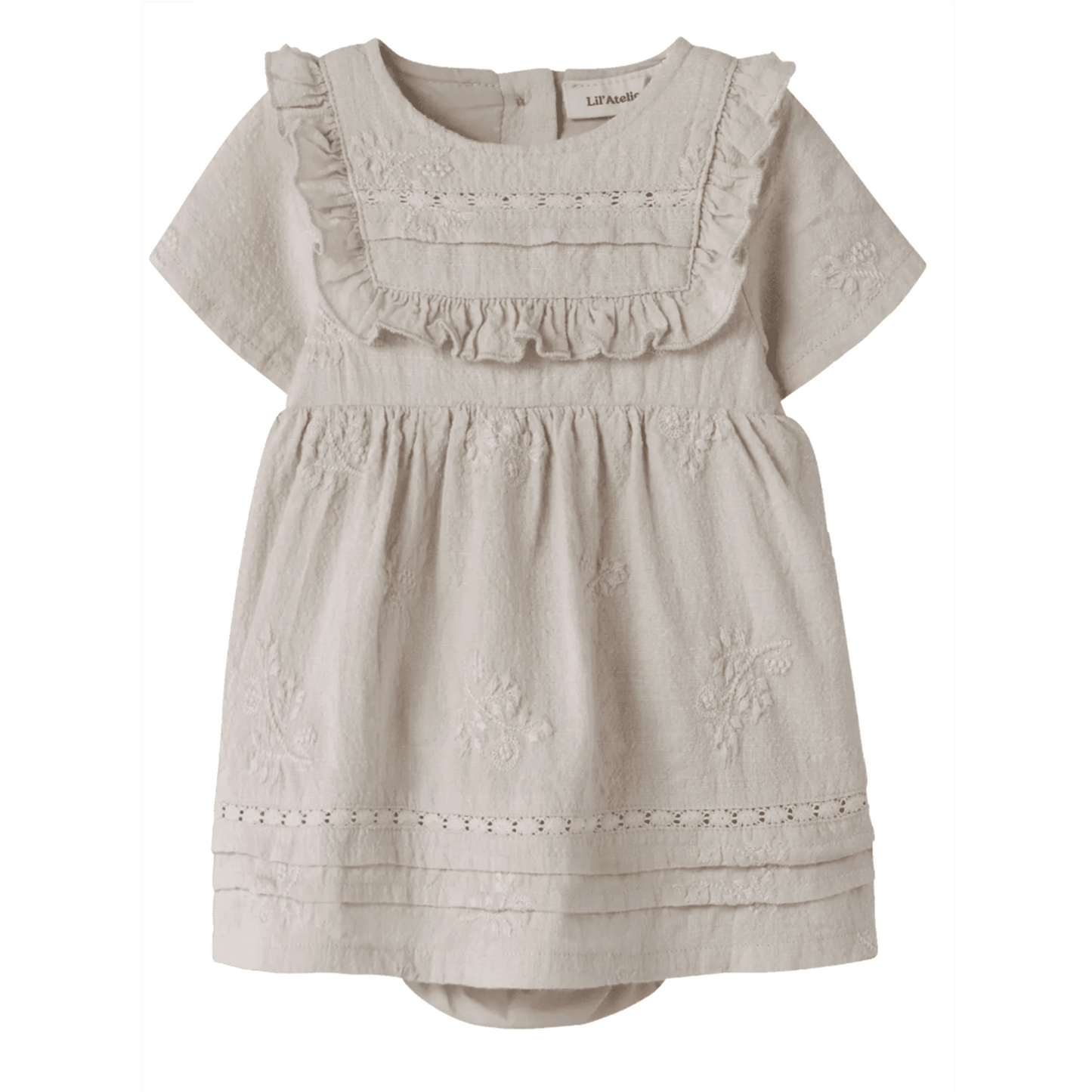 Lil' Atelier | Feronia Body Jurk | Pumice Stone - 