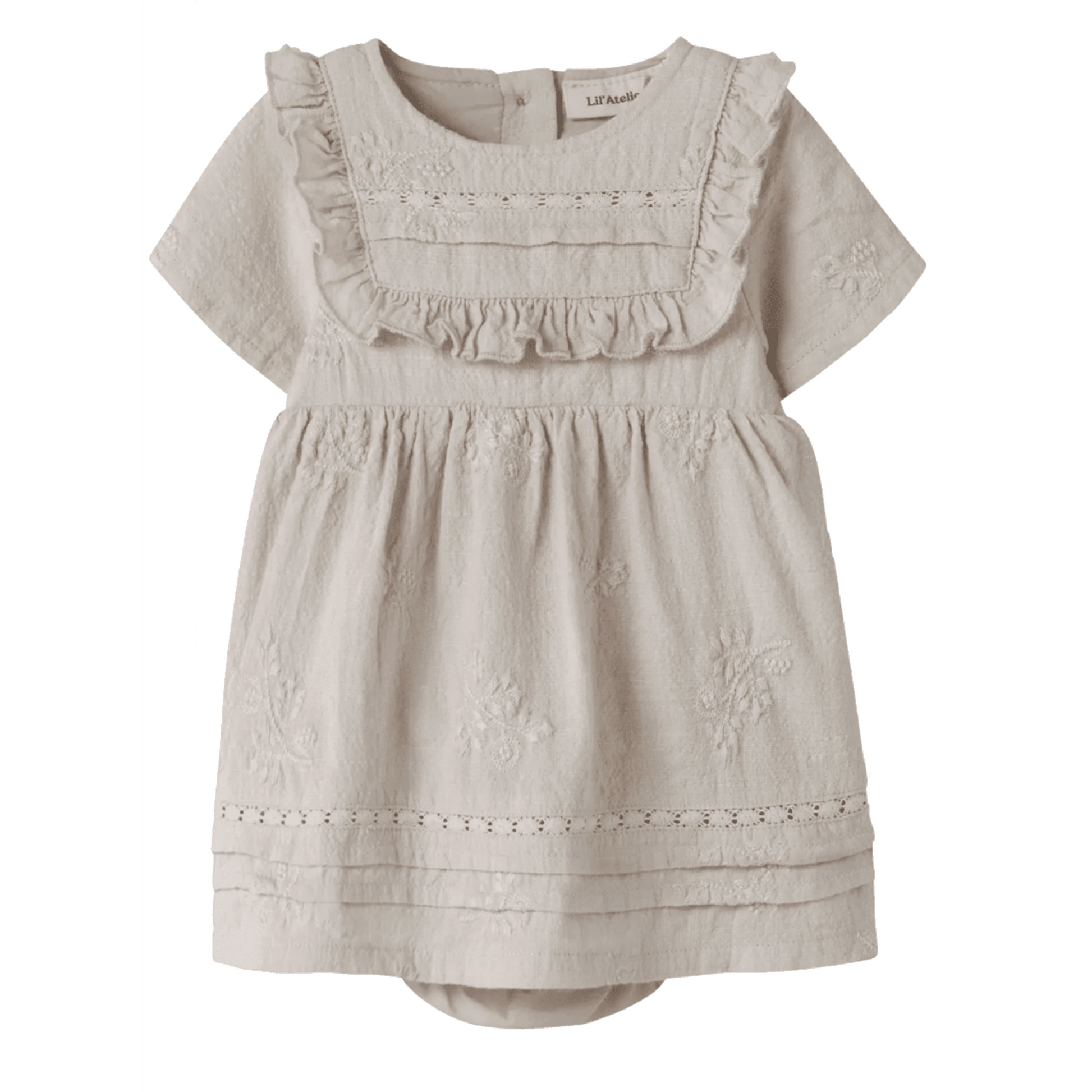 Lil' Atelier | Feronia Body Jurk | Pumice Stone - 
