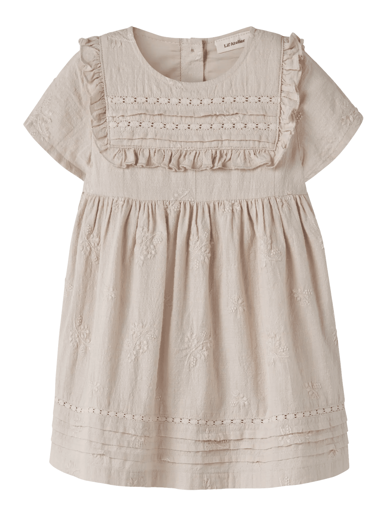 Lil' Atelier | Feronia Loose Dress | Pumice Stone - 