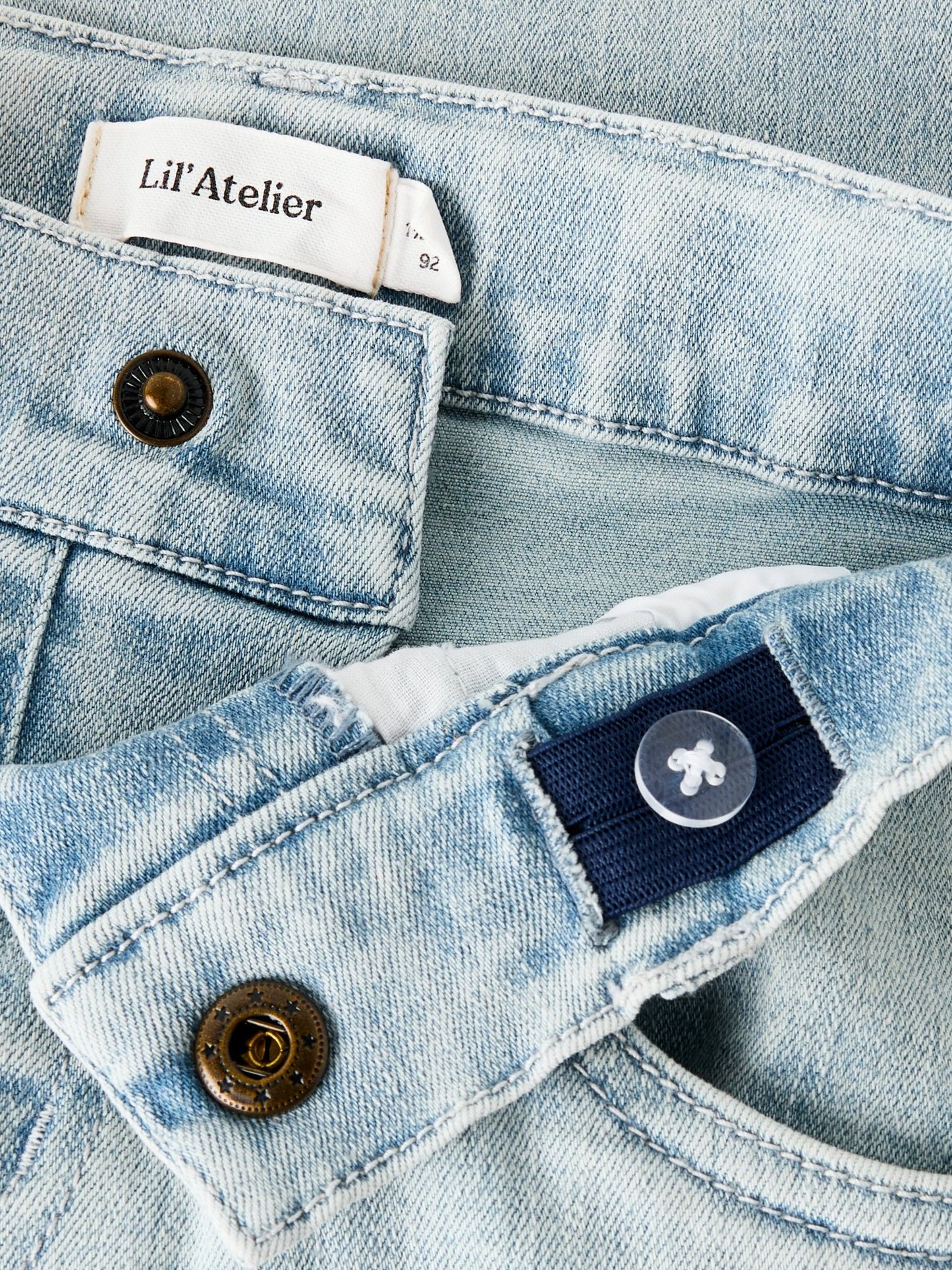 Lil' Atelier | Frances Loose Jeans | Light Blue Denim - 5715830706033