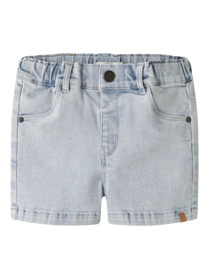 Lil' Atelier | Frances Shorts | Light Blue Denim - 5715870788983