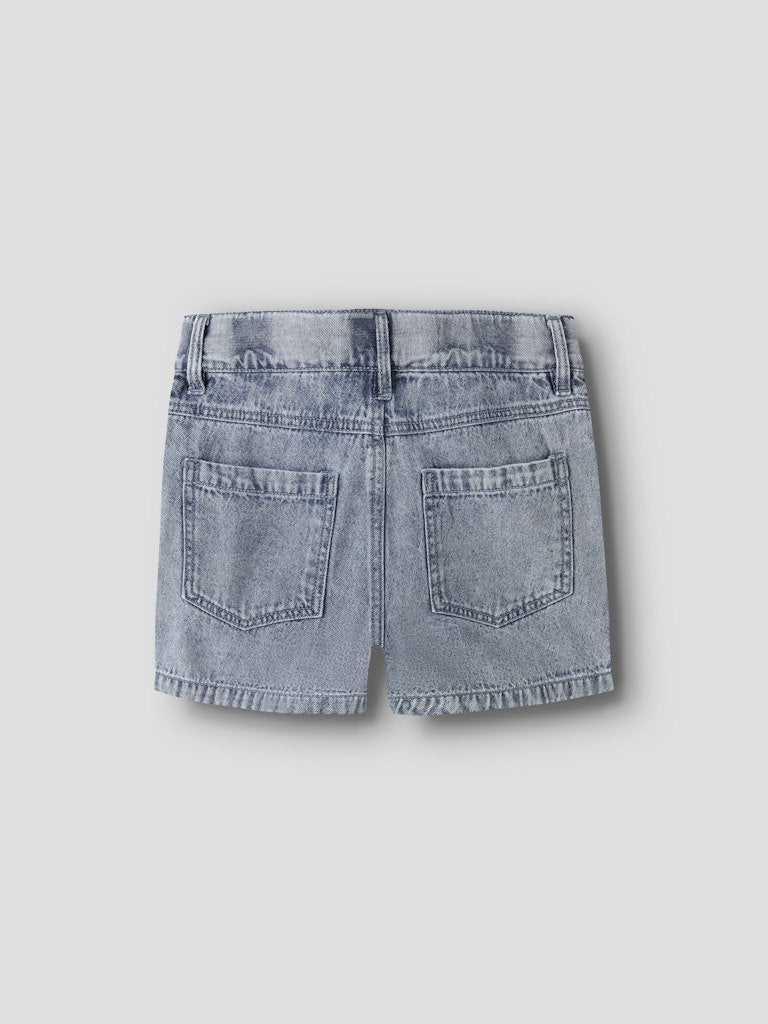 Lil' Atelier | Funda Loose Denim Shorts | Medium Blue Denim - 5715833940052