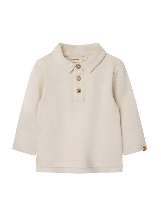 Lil' Atelier | Fundo Slim Fit Polo | Turtledove - 