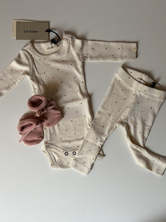 Lil' Atelier | Gago Kos Romper | Turtledove - 5715946583146