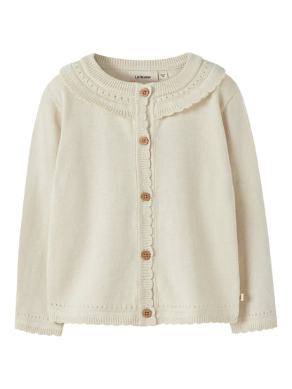 Lil' Atelier | Hao Gebreid Vest | Coconut Milk - 5715906007125