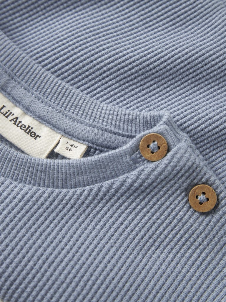 Lil' Atelier | Harun Loose Sweat | Dusty Blue - 5715866104865