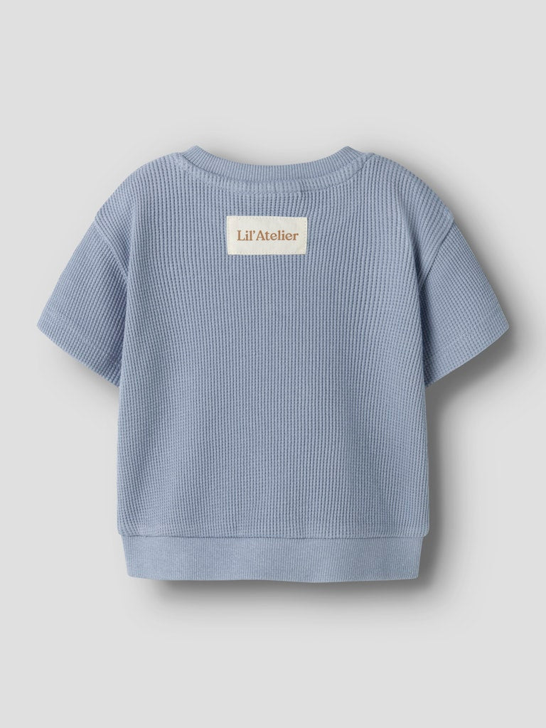 Lil' Atelier | Harun Loose Sweat | Dusty Blue - 5715866104865