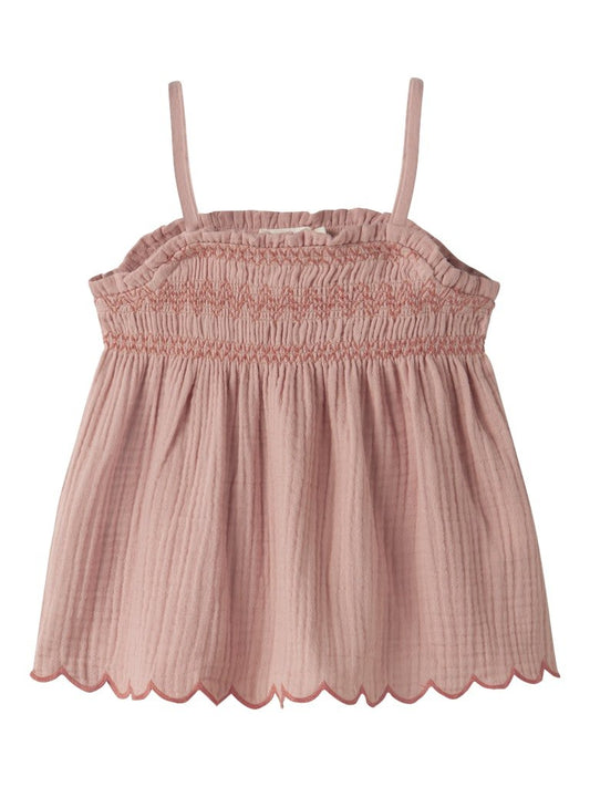 Lil' Atelier | Hiba Strap Top | Rose Tan - 5715866134077