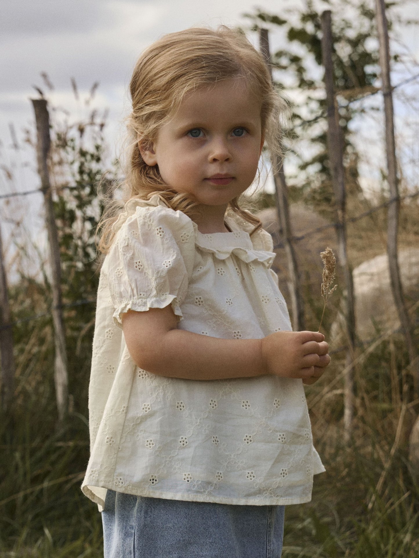 Lil' Atelier | Hosa Loose Shirt | Coconut Milk - 5715866136217