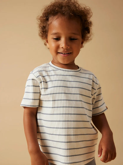 Lil' Atelier | Kail Top | Coconut Milk Zen Blue - 5715867920976