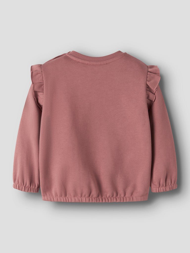 Lil' Atelier | Kilano Loose Sweater Baby | Withered Rose - 5715946513068