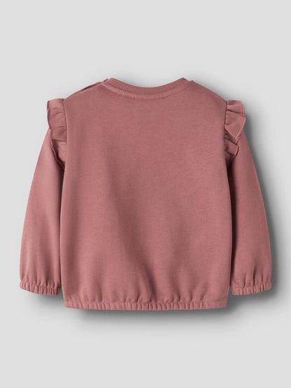 Lil' Atelier | Kilano Loose Sweater Baby | Withered Rose - 5715946513068