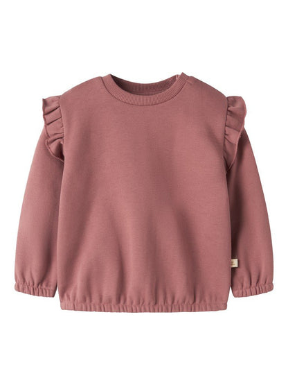 Lil' Atelier | Kilano Loose Sweater Baby | Withered Rose - 5715946513068