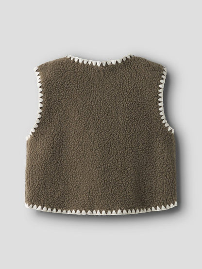 Lil' Atelier | Lajo Gilet | Shitake - 5715727593036