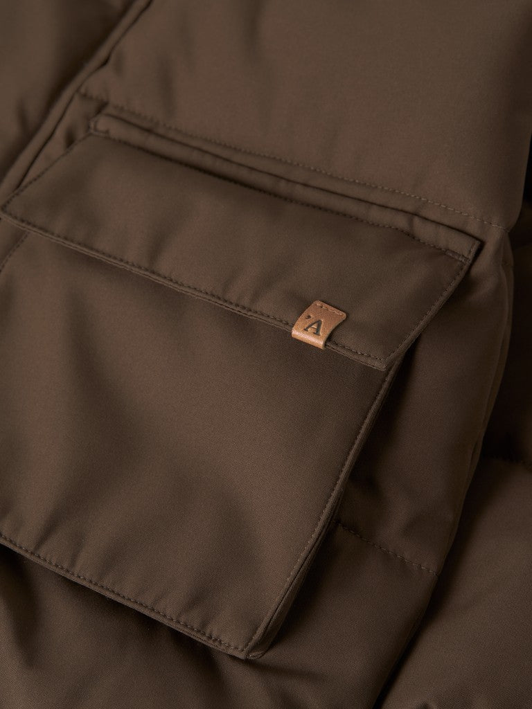 Lil' Atelier | Lamedow Puffer Jacket | Dark Earth - 5715910167419